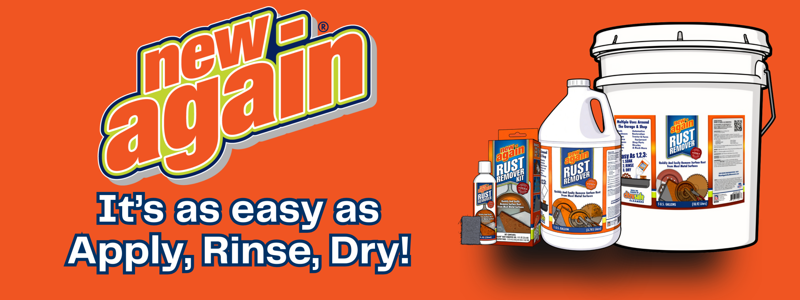 New Again Rust Remover